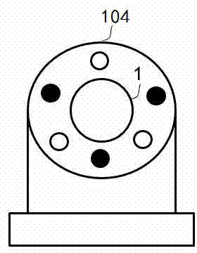 Beam combining device for multicolor semiconductor laser devices