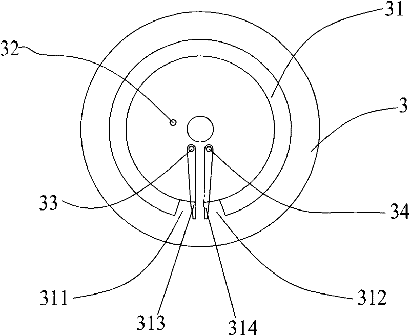 Angular displacement sensor