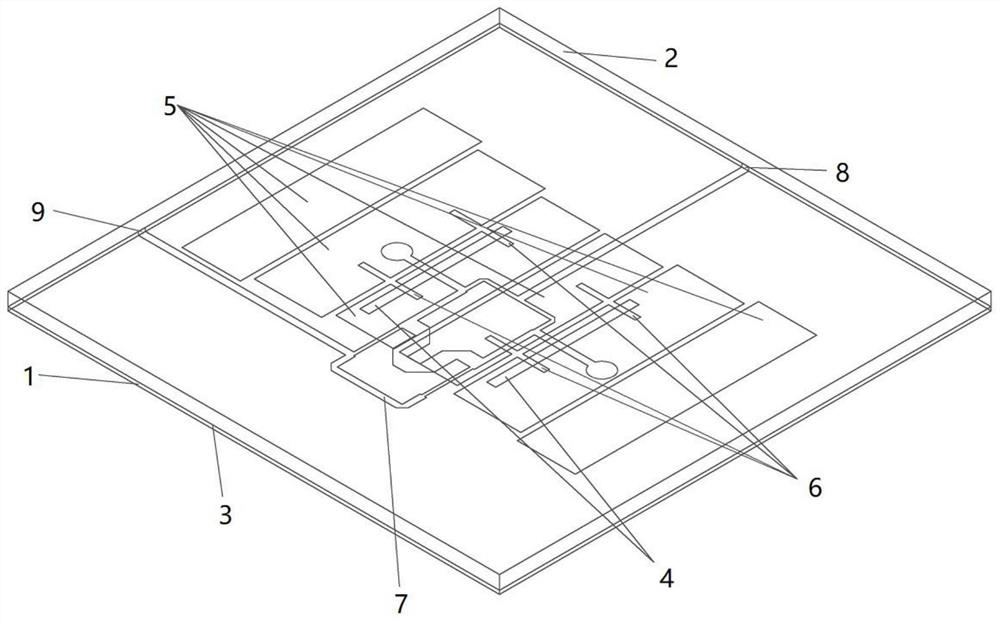 Novel multimode broadband directional diagram diversity microstrip antenna