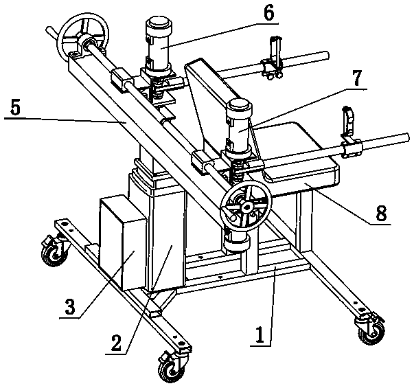 A hydraulic bilateral upper limb combined exercise rehabilitation training device