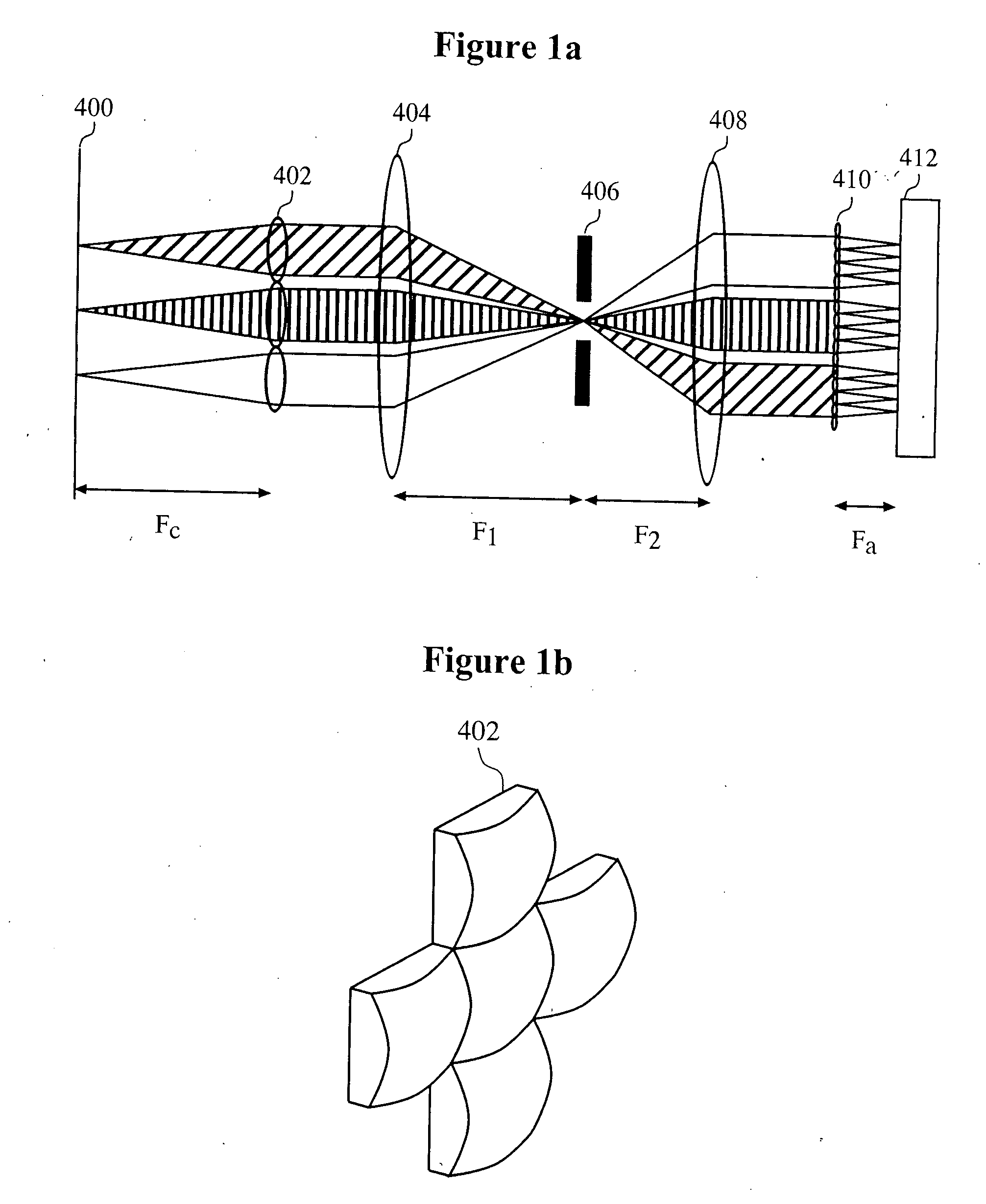 Multi-object wavefront sensor with spatial filtering