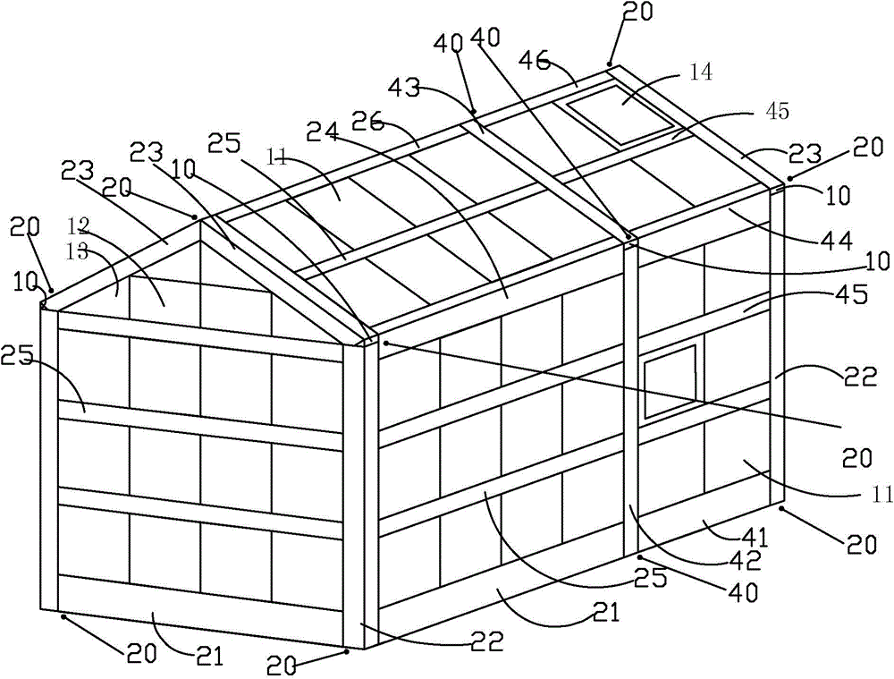 Building structure, building and greenhouse