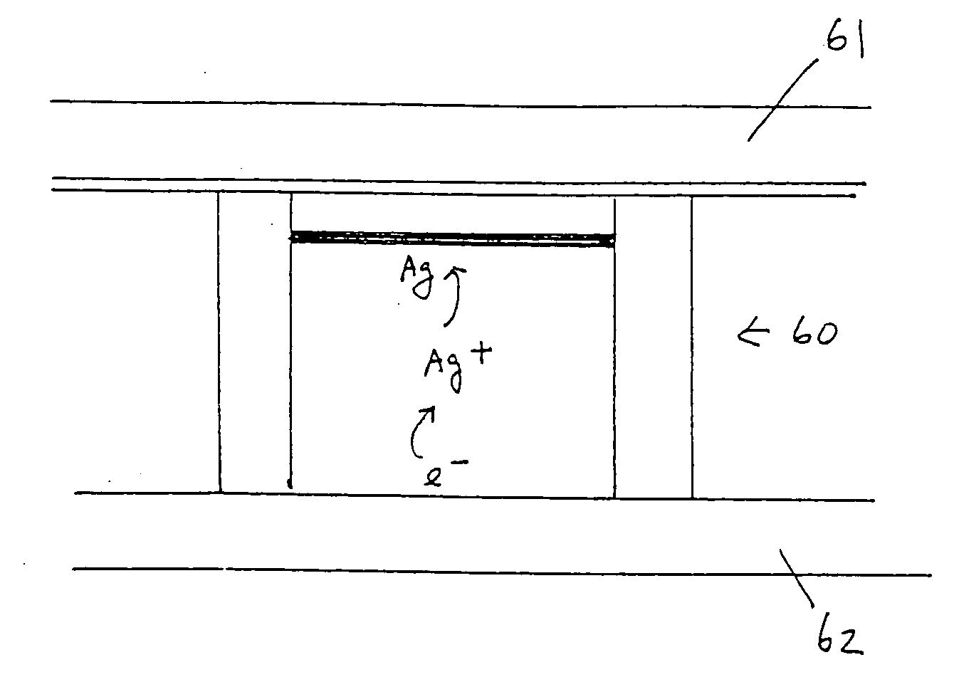 Electrochromic or electrodeposition display and novel process for their manufacture