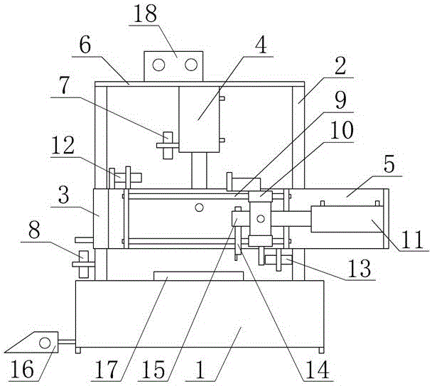 Automatic steel bar lap joint and welding device