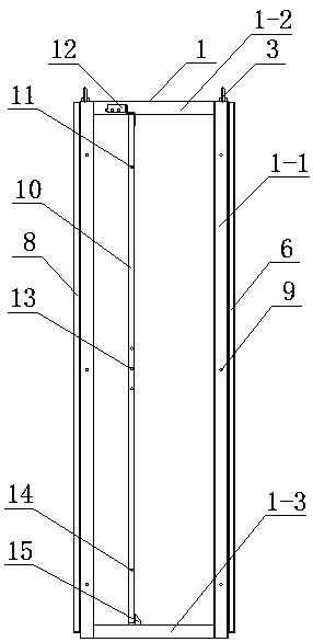 Electric cabinet with square tube frame