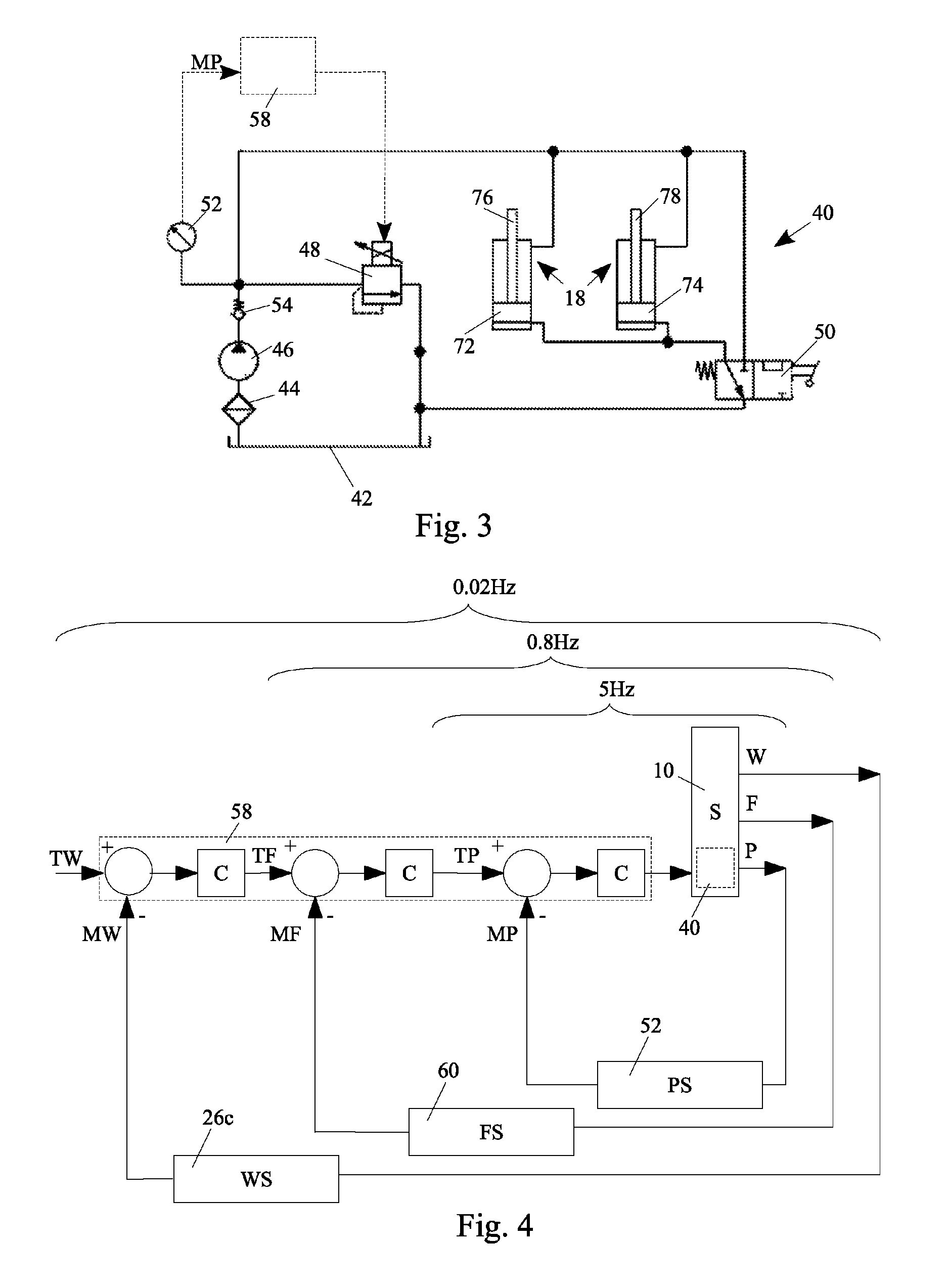 Square baler and a related control method