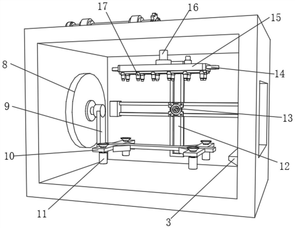 Power distribution cabinet detection device and method for production line