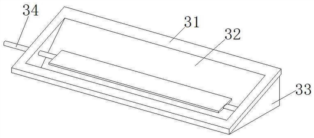 Machining waste material collecting device