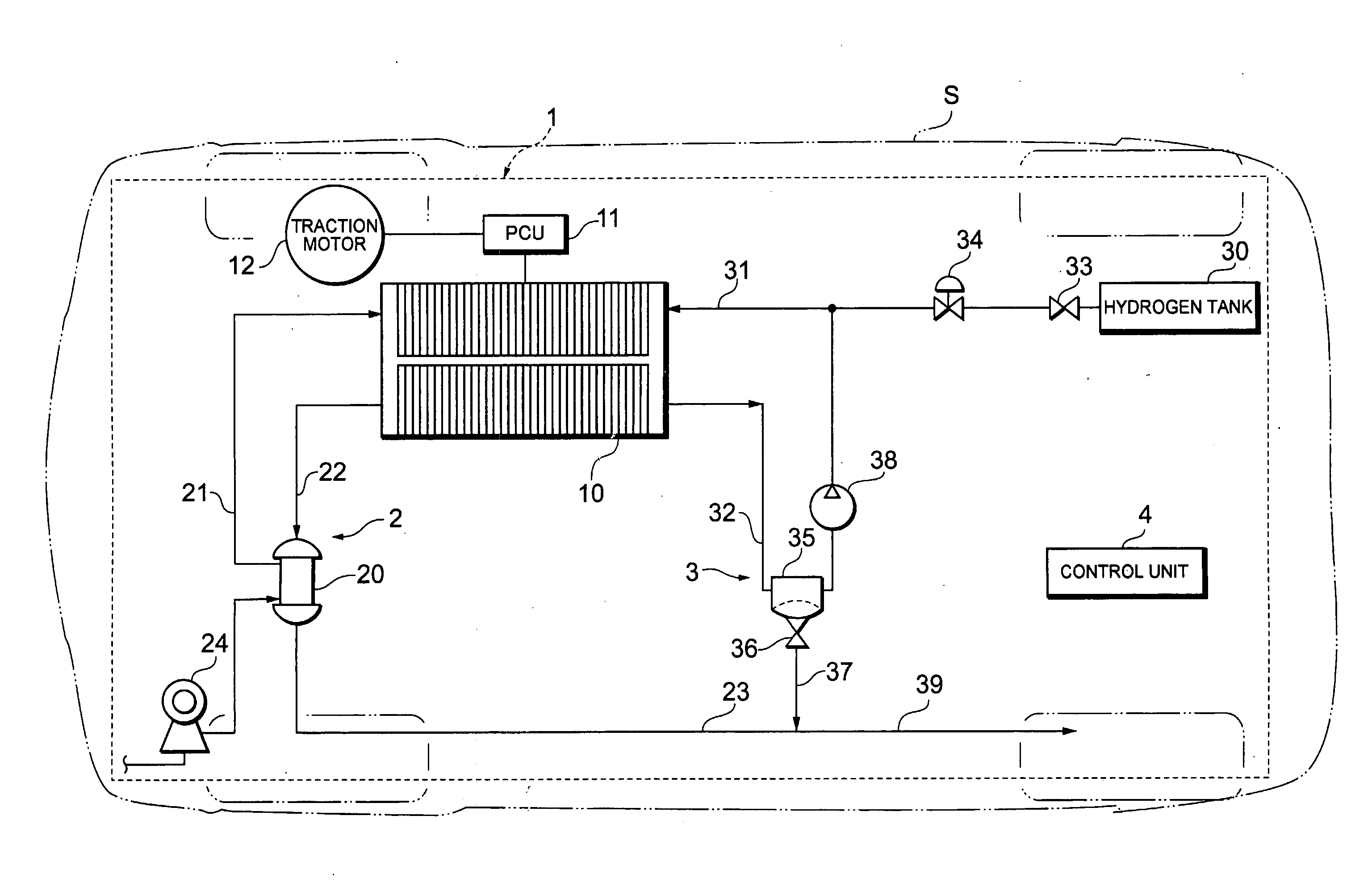 Fuel Cell System and Mobile Article