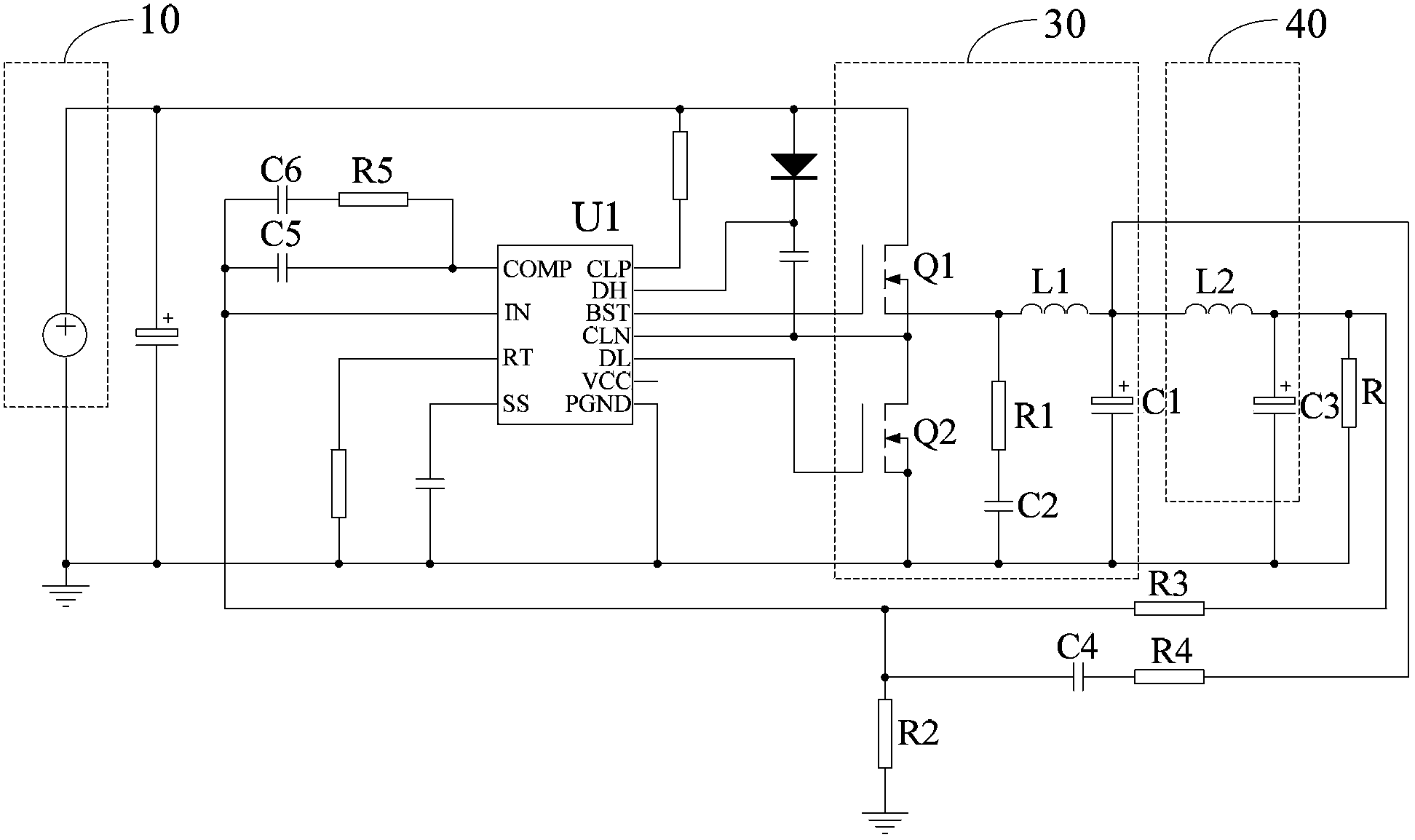 BUCK converter circuit