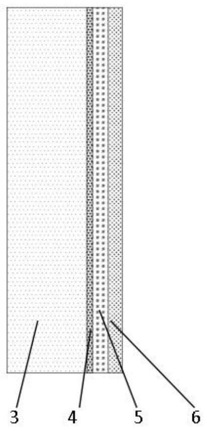 Directionally woven flexible camouflage composite material and preparation method thereof