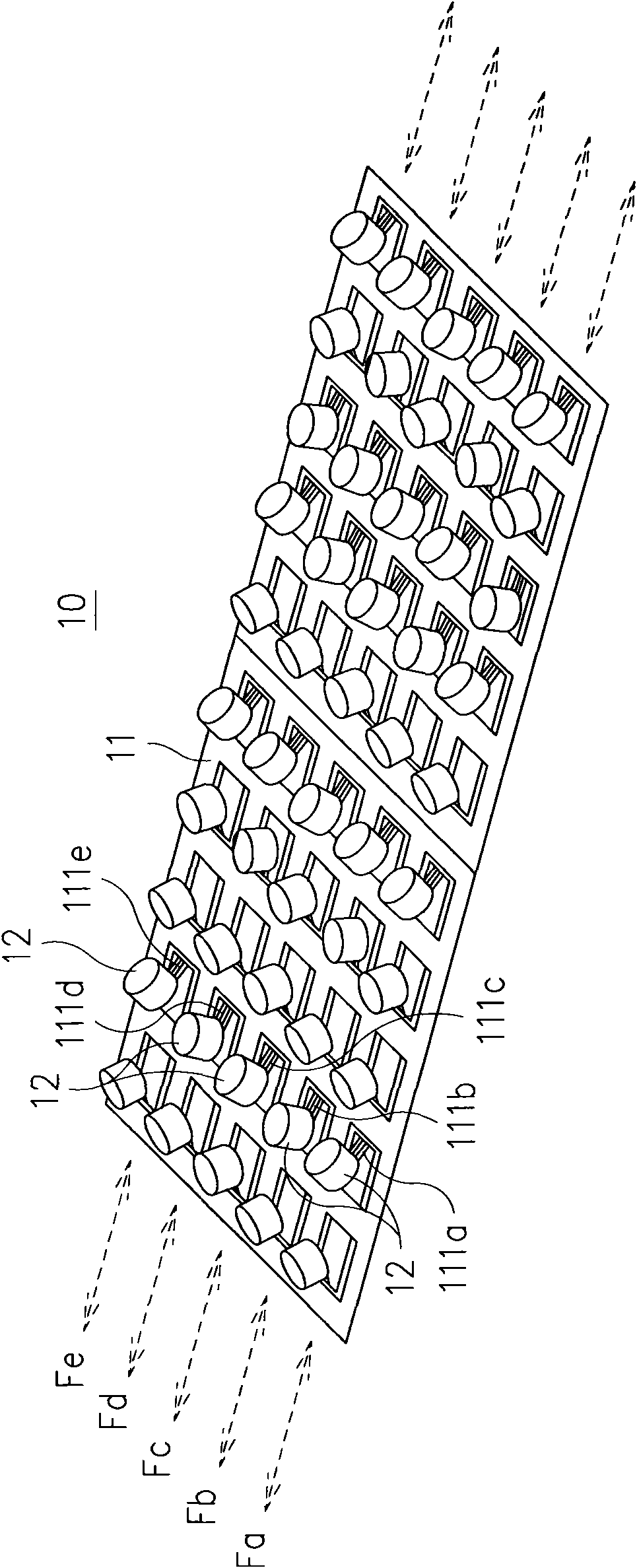 Led module manufacturing method and led module