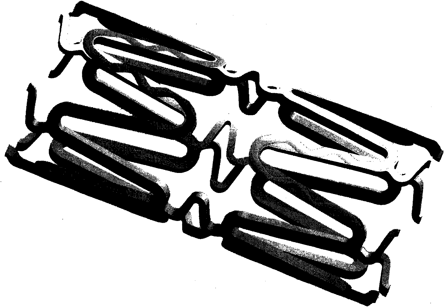 Intravascular stent with medicament carrying groove