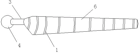 Horizontal shaft wind turbine free of blade tip eddies