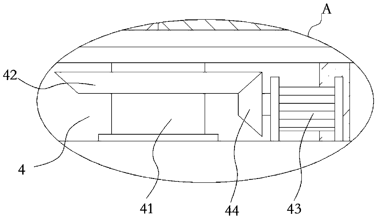 Clamping device for preparing special wire and cable