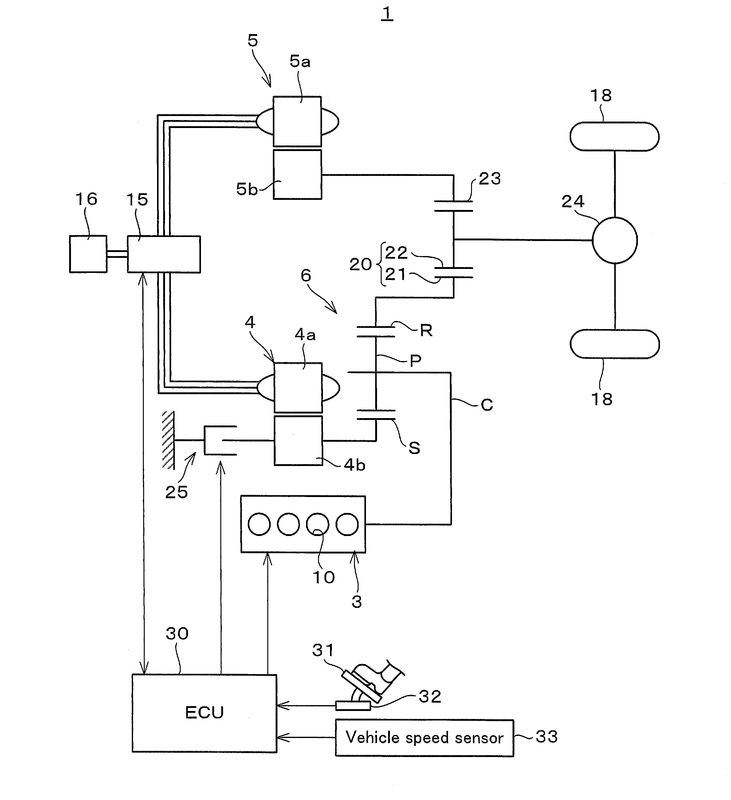 Control device for hybrid vehicle