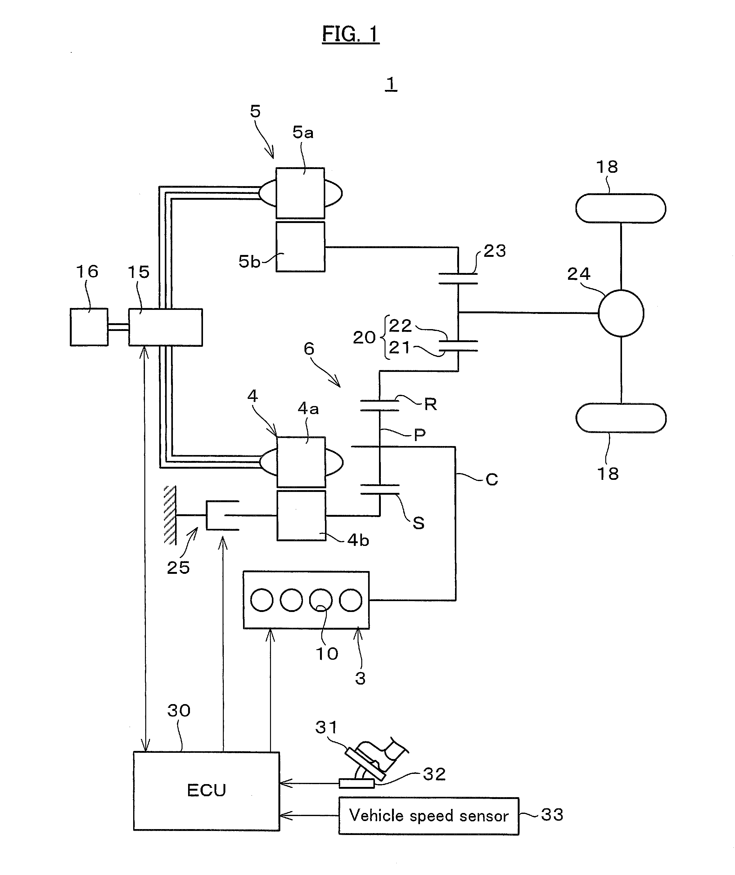 Control device for hybrid vehicle