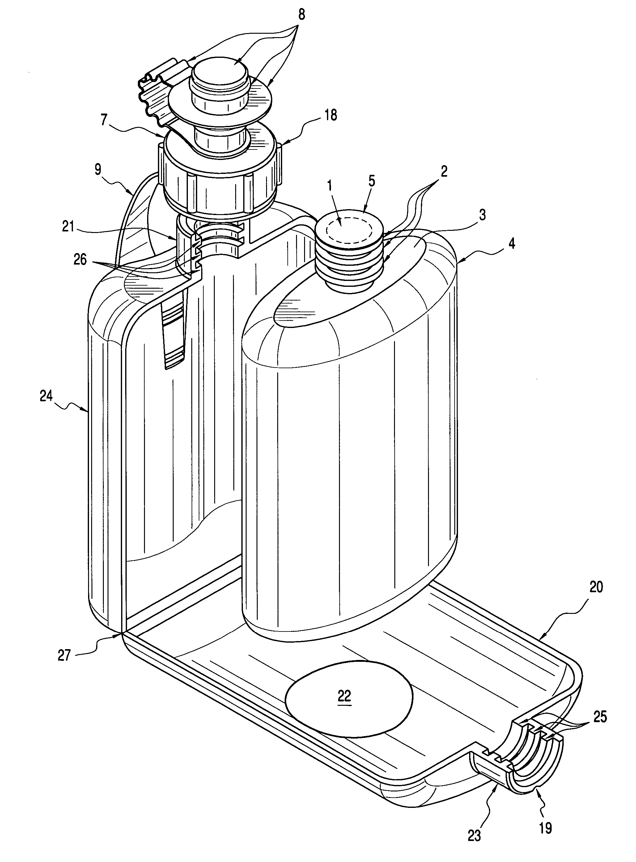 Battlefield flask