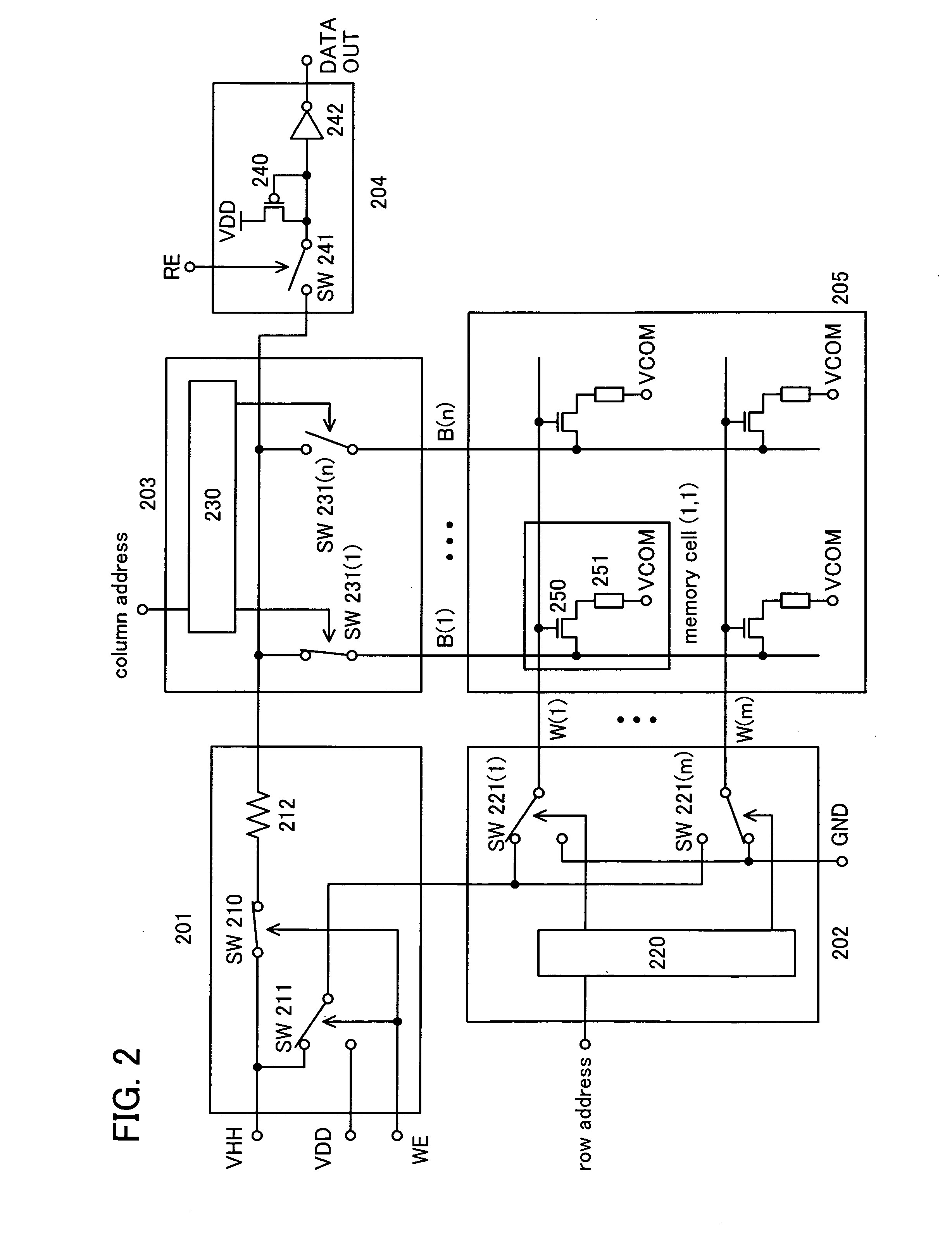 Nonvolatile memory and semiconductor device including nonvolatile memory