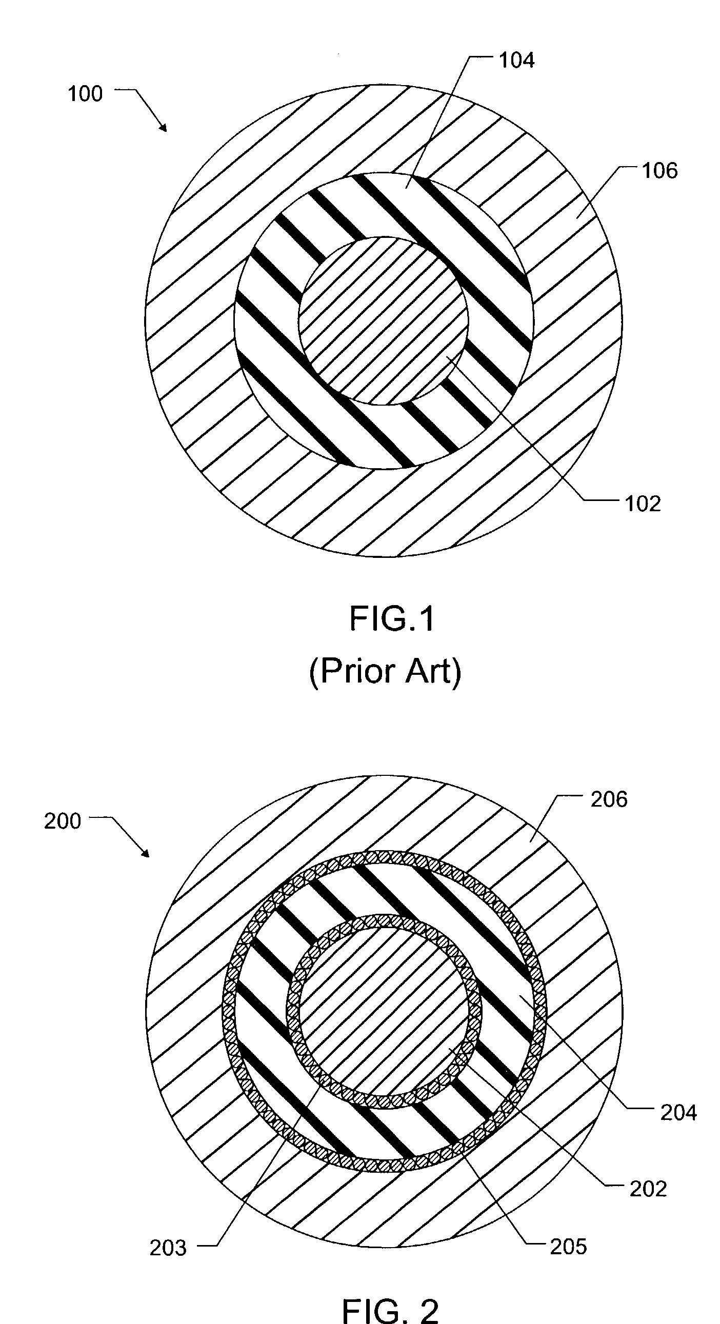 Dual stress member conductive cable