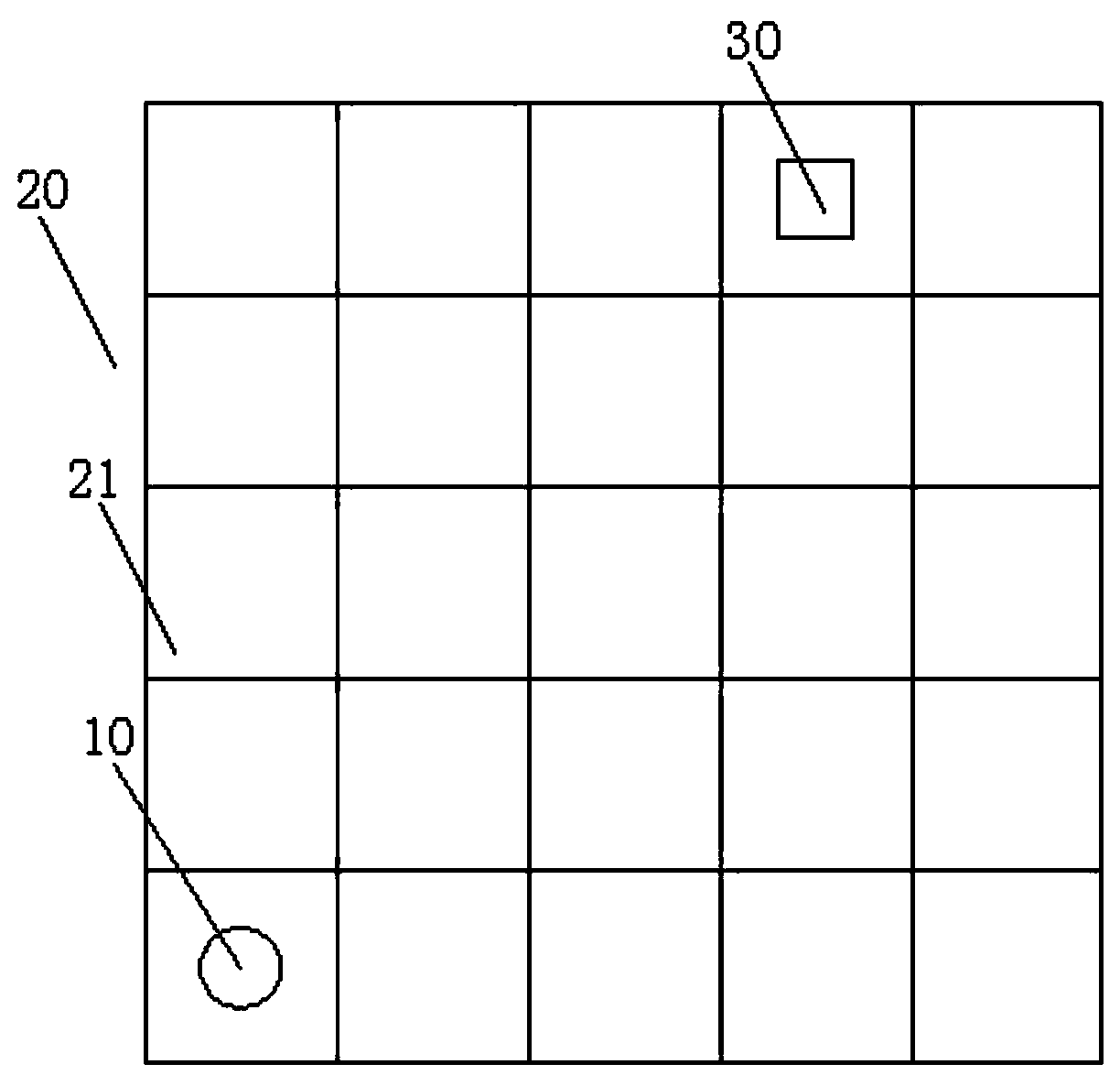 Large-scale monitoring method and monitoring robot based on deep weighted double q learning