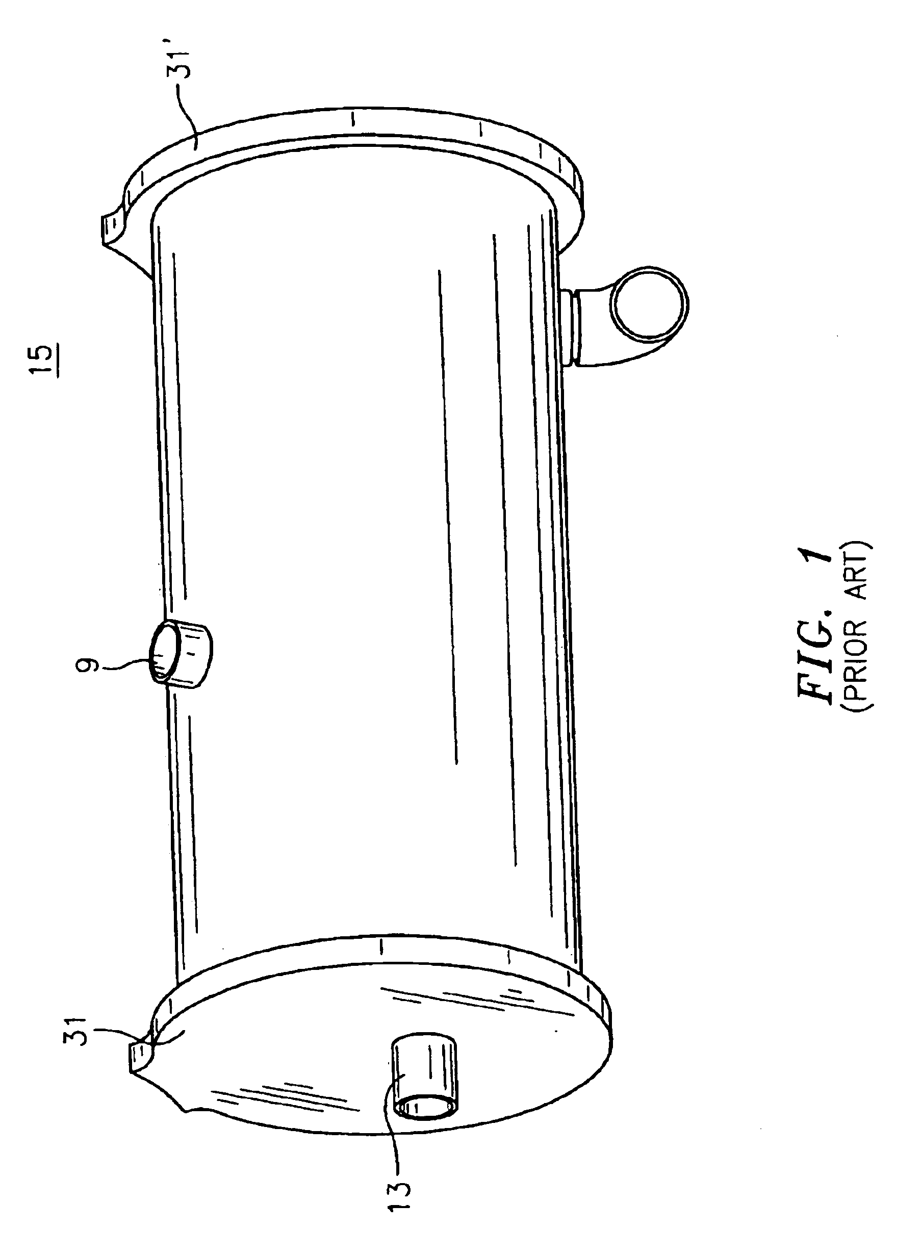 Economizer chamber for minimizing pressure pulsations