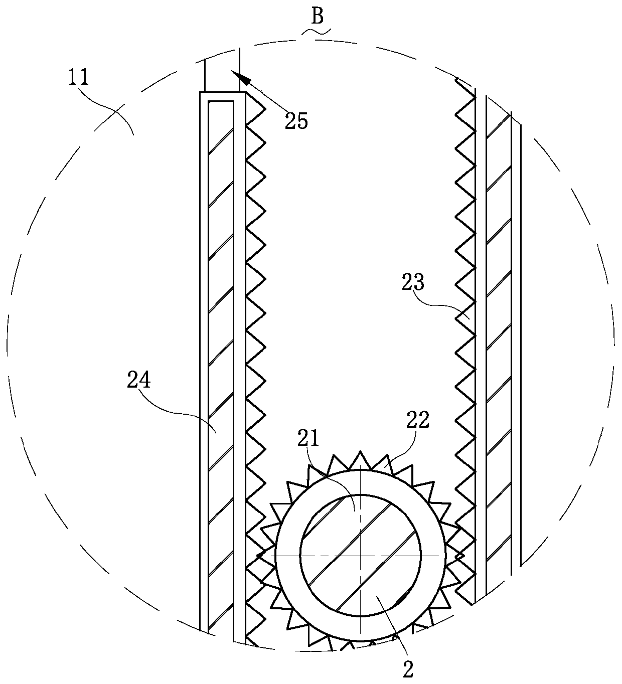 Wheel set flaw detector capable of adjusting wheel track of walking mechanisms