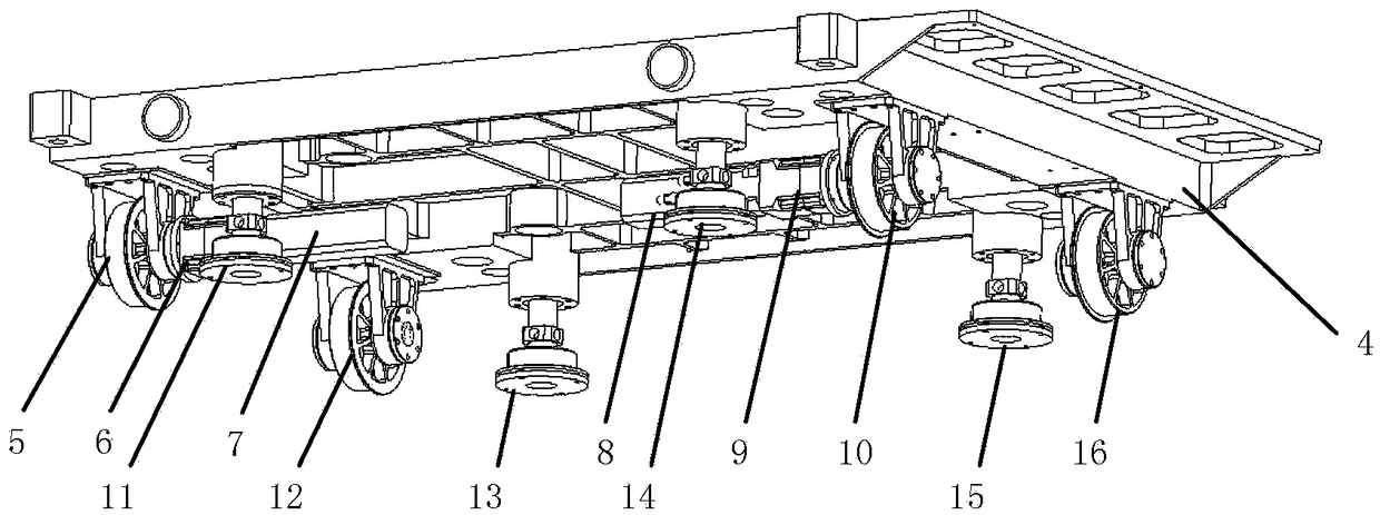 On-line quality and mass center measurement platform for assembly butt-joint scene