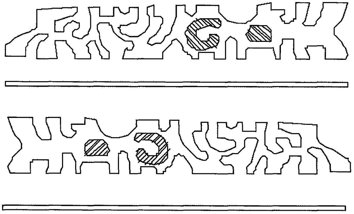 Glasses processing method in which metal sheet is wrapped on the surface of rubber sheet material