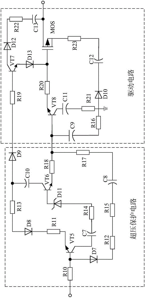 Intelligent paint dryer temperature-control system based on A/D converting circuit