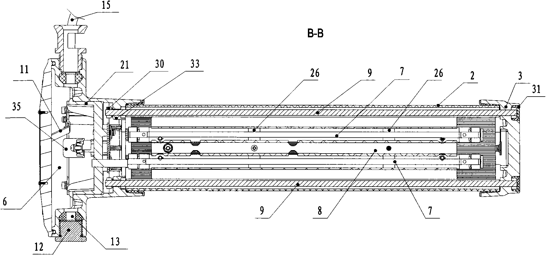 Explosion-proofing fluorescent lamp