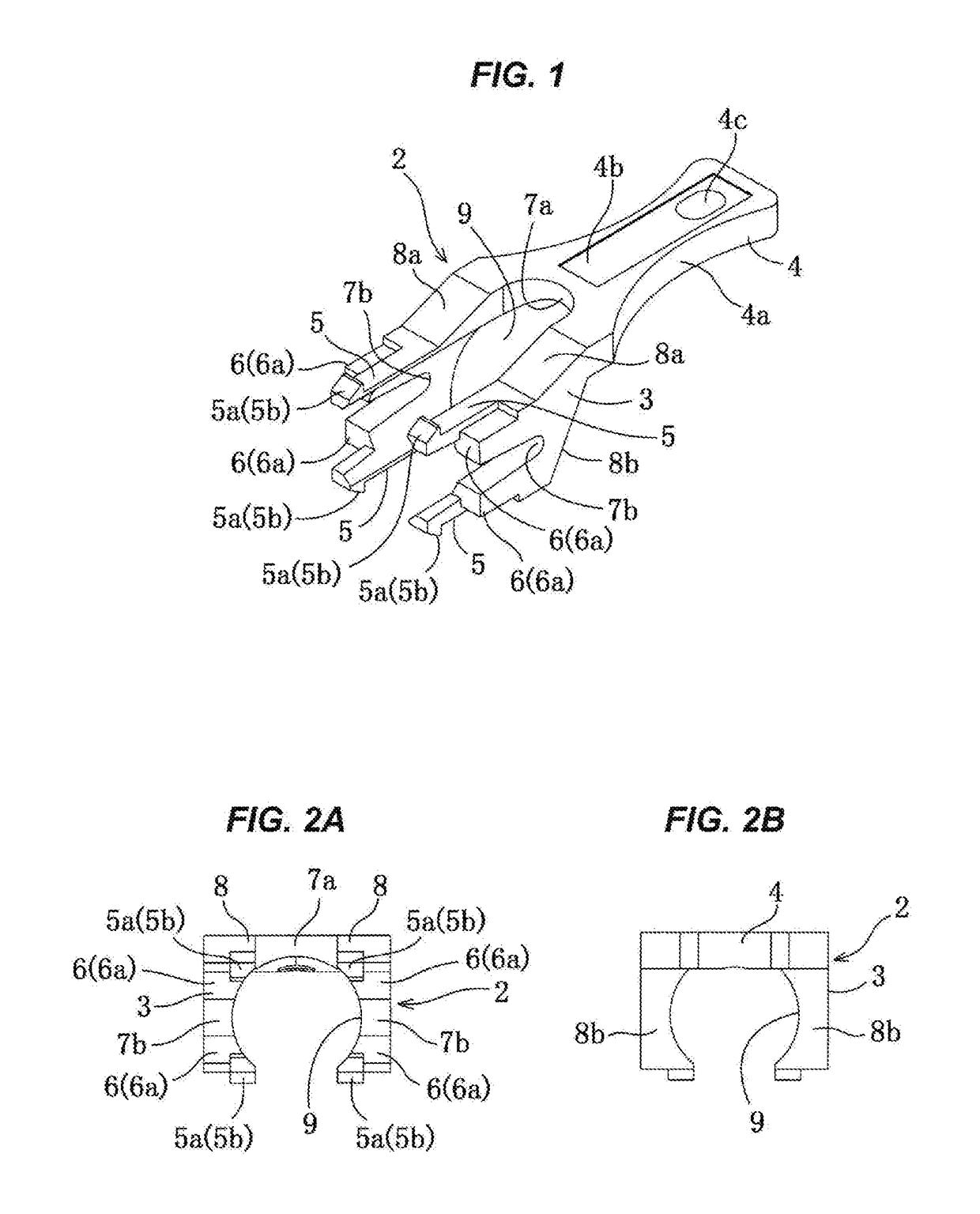 Tab for optical connector