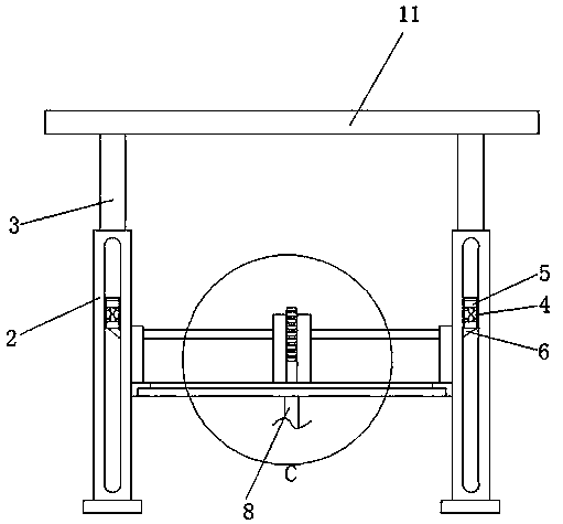 Simple orthodontic indirect adhesion bracket transfer device