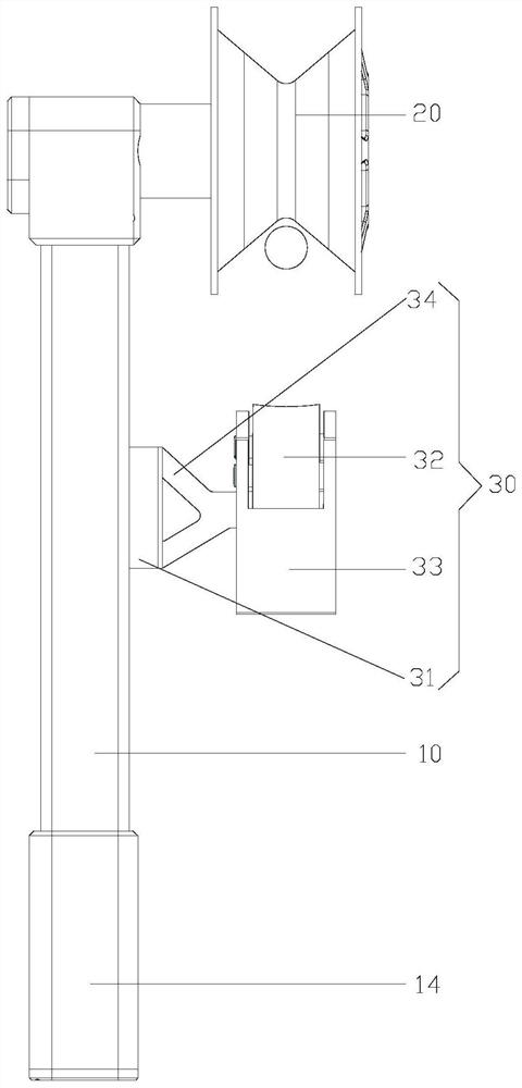 Robot walking structure and robot with same