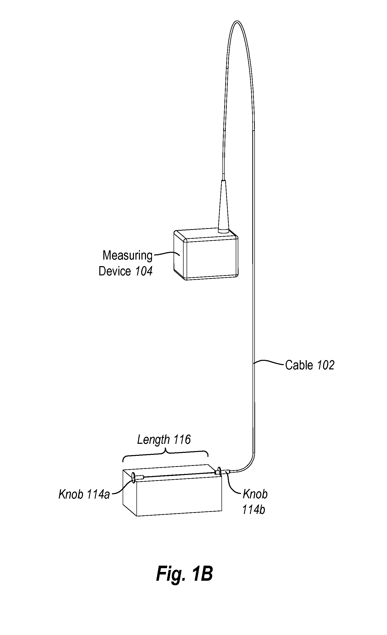 Cable-based measuring system