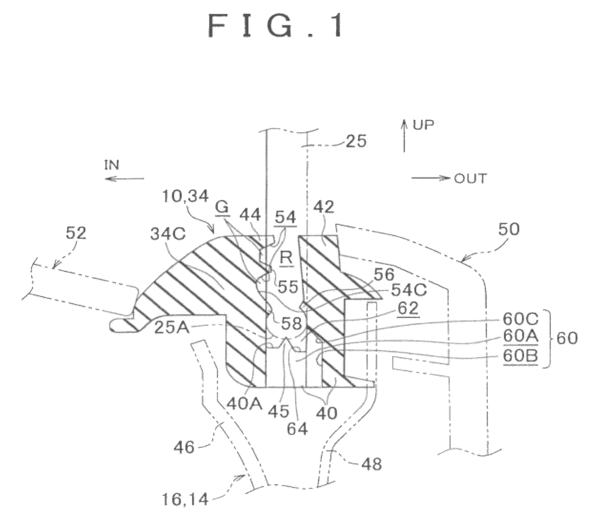 Weather strip structure