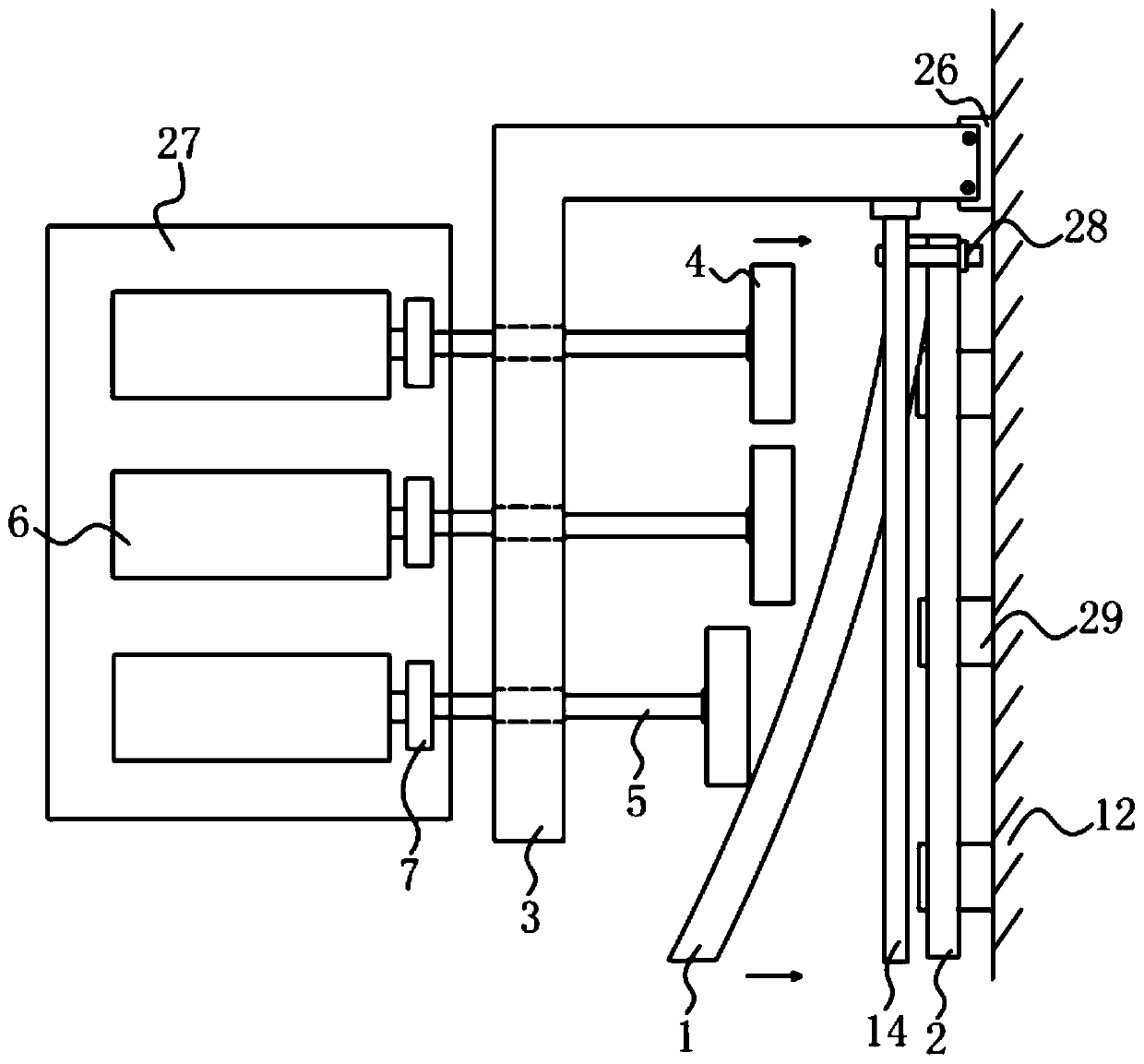 Intelligent rebar straightening device for building construction