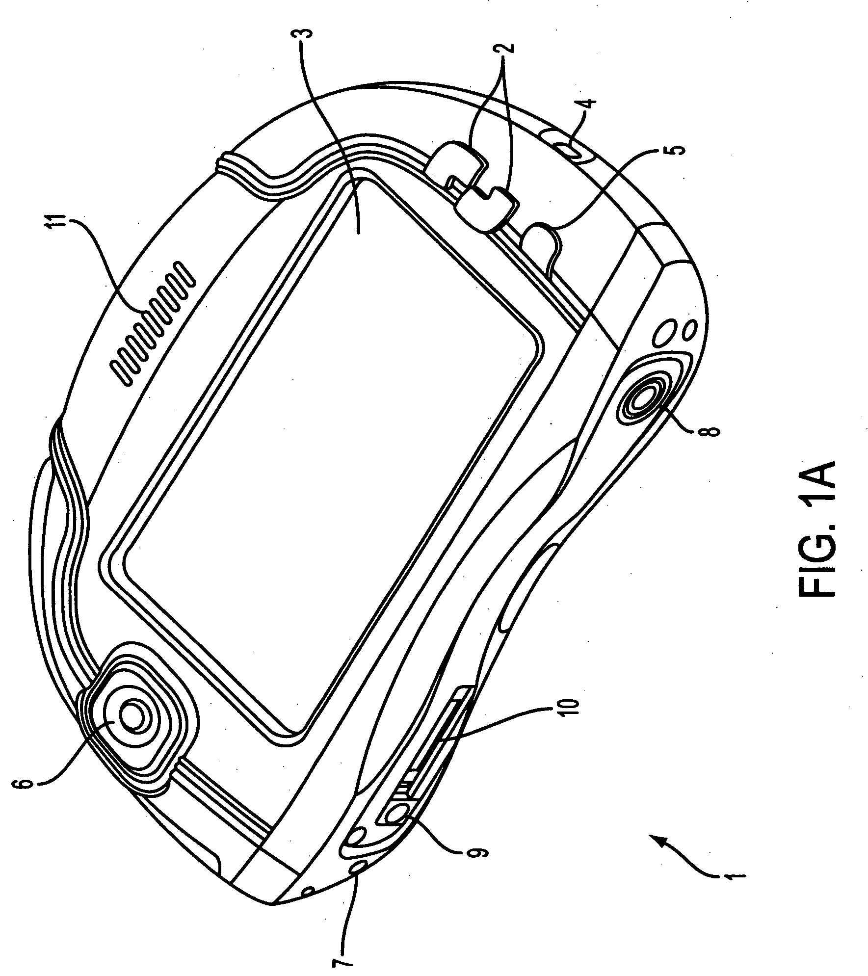 Mobile communications terminal having an improved user interface and method therefor