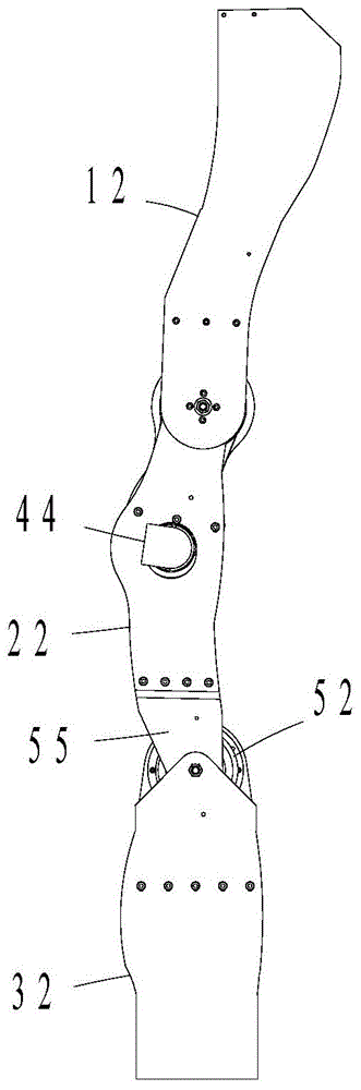 Bendable robot trunk mechanism