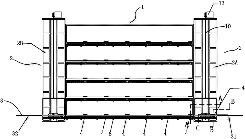 Three-dimensional bicycle garage