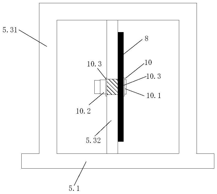 Tension-controllable silicon steel monolithic coating sample sintering experimental device and method