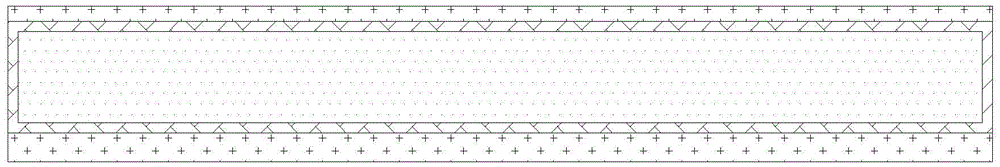 Etch first and then seal chip flip-chip three-dimensional system-level metal circuit board structure and process method