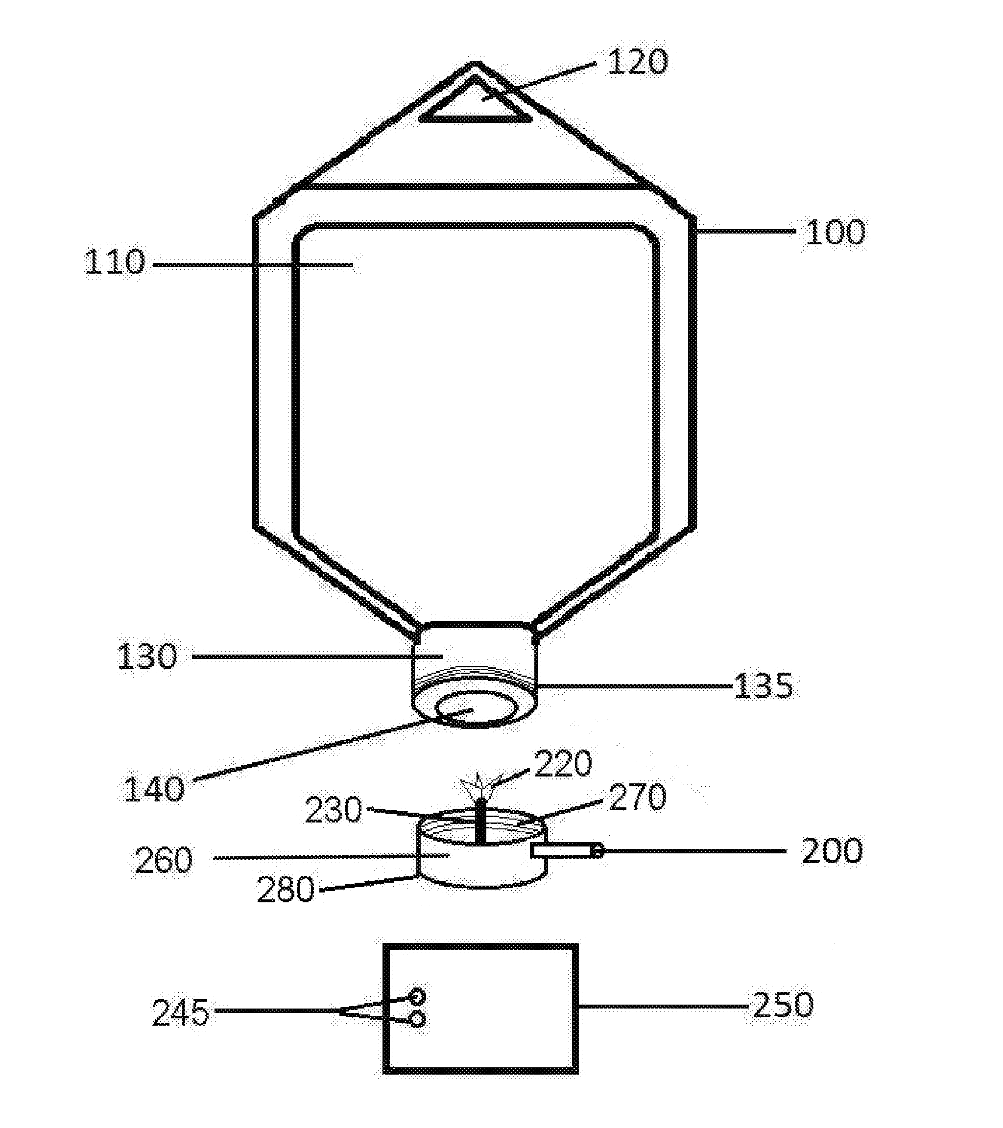 Method and system for producing and delivering airless medical ice slurry to induce hypothemia