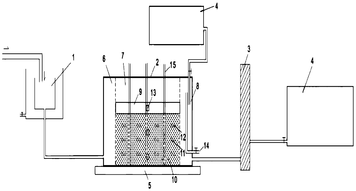 Simulation device and simulation method of groundwater seepage in near-coastal zone under earthquake-tide action