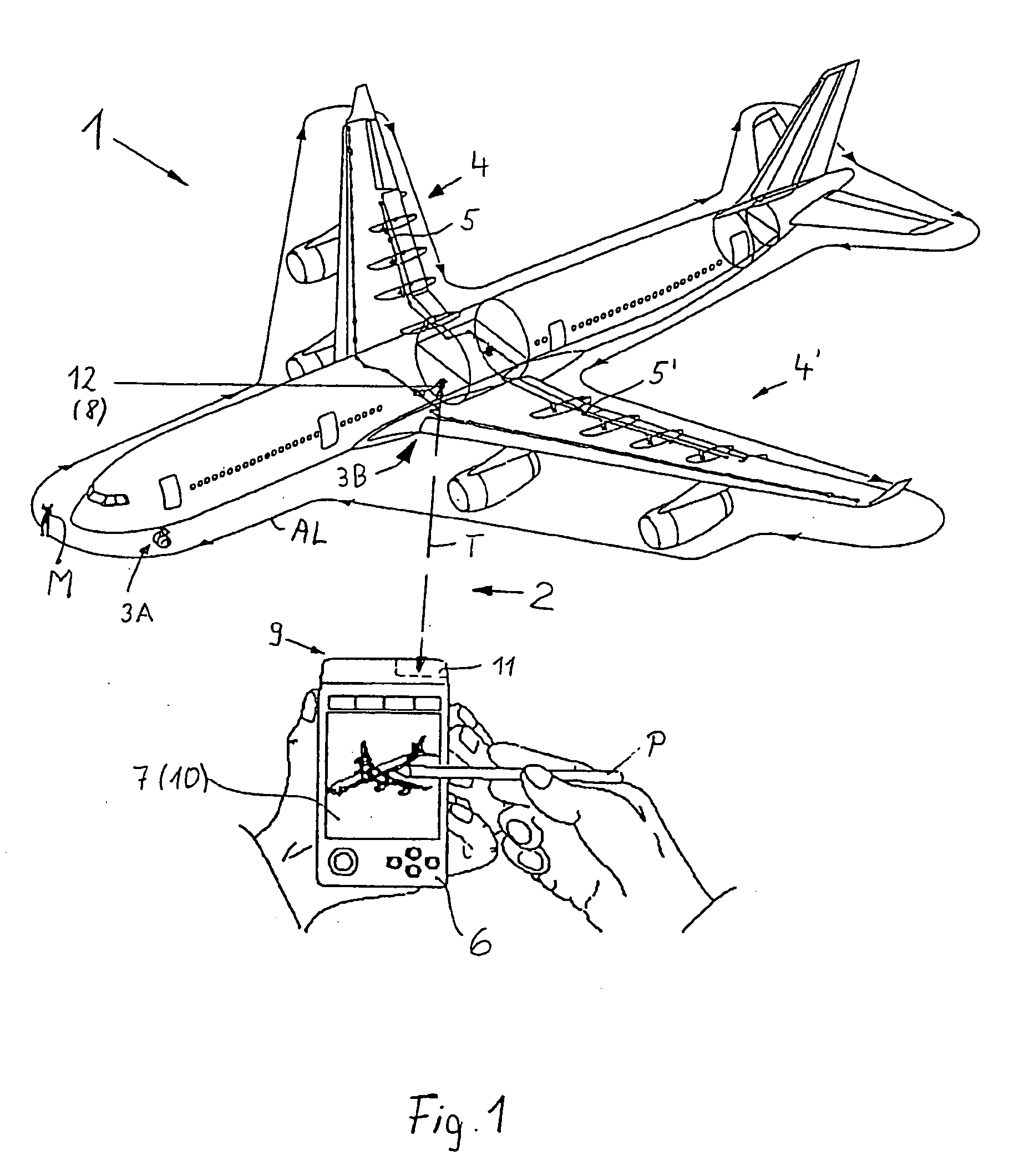 System and method for diagnosing aircraft components for maintenance purposes