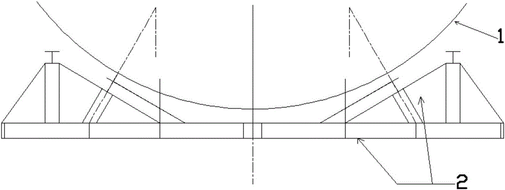 Construction method for earth pressure balance shield construction pressure launching in subway tunnel engineering