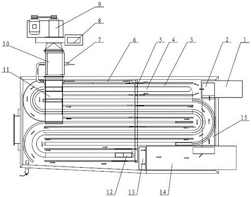 A pot-stove integrated shrimp cooking machine