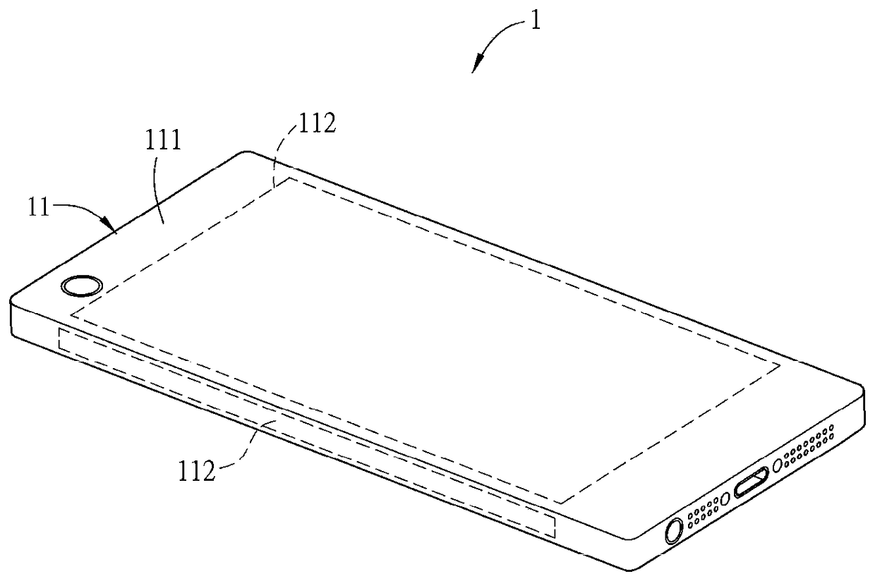 Handheld electronic device with unstoppable single-hand multi-finger touch, touch cover and computer-executed method