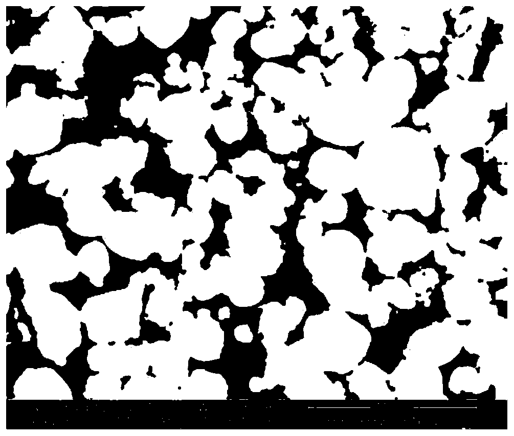 Preparation method of refractory carbide particle reinforced copper infiltrated tungsten composite