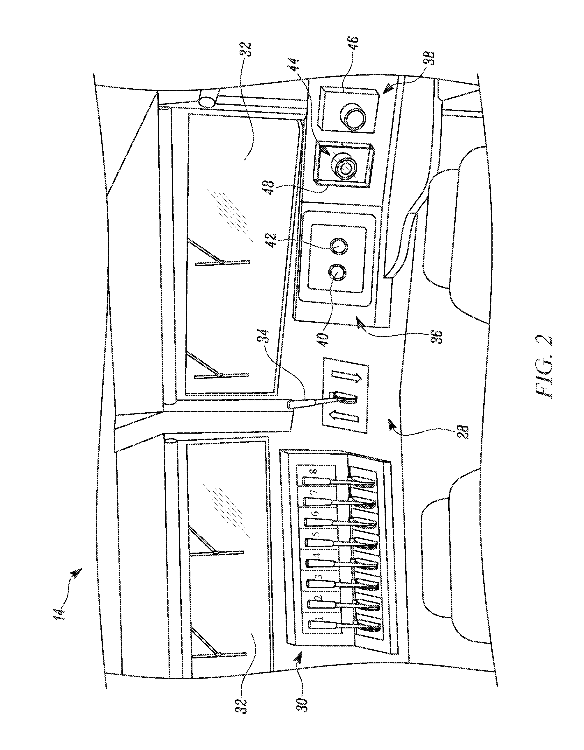 System for controlling movement of passenger train